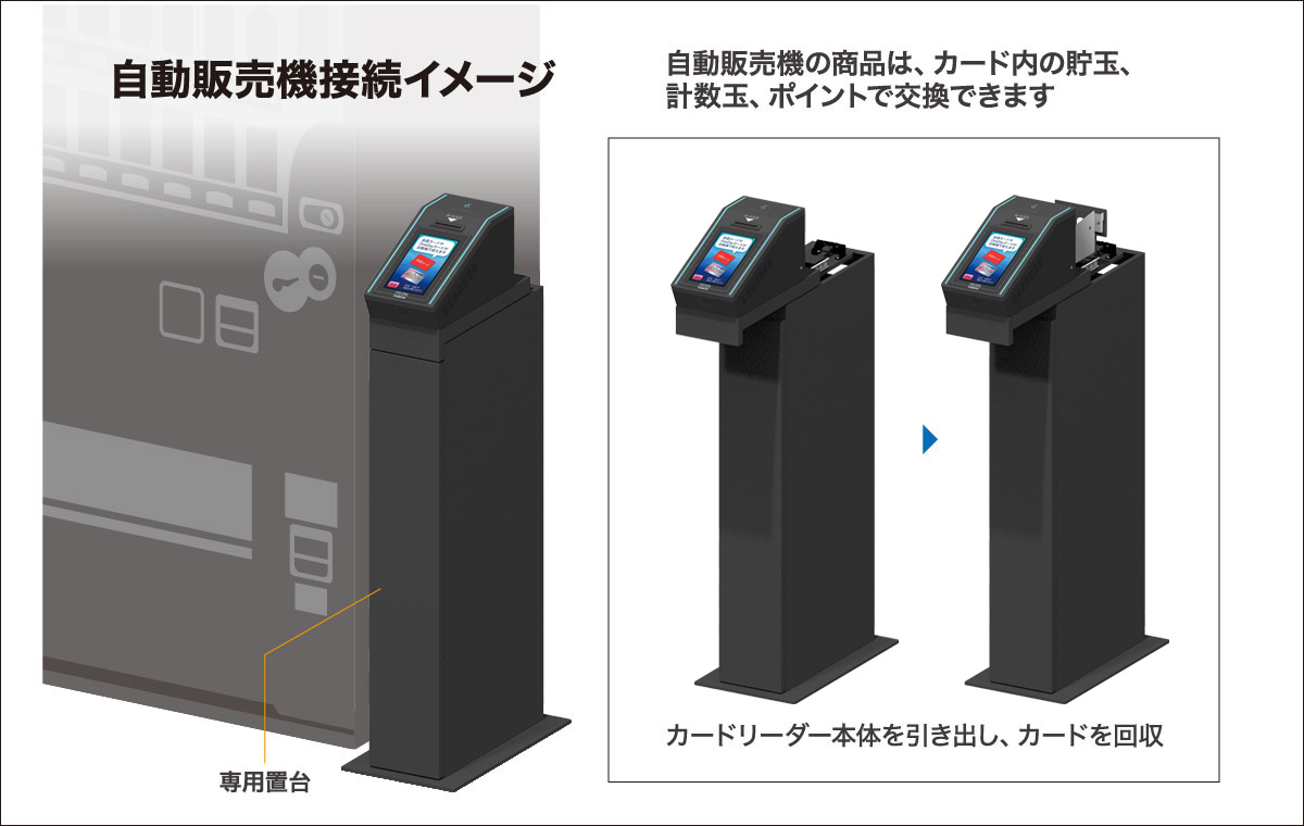 自動販売機接続